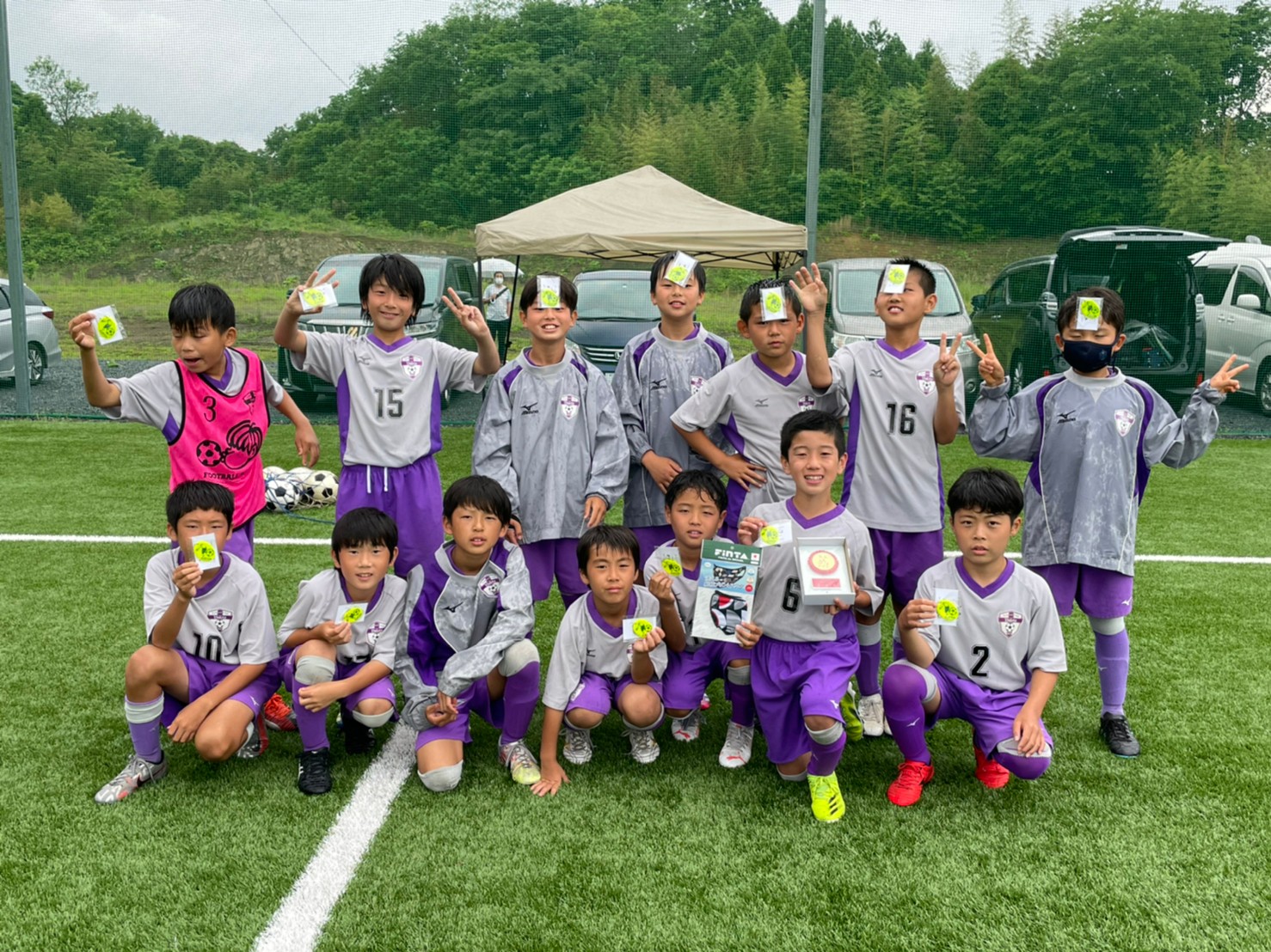 ５年 ひたちの國 Finta Cup U 12サッカー大会 準優勝 ヴィオレータフットボールクラブ
