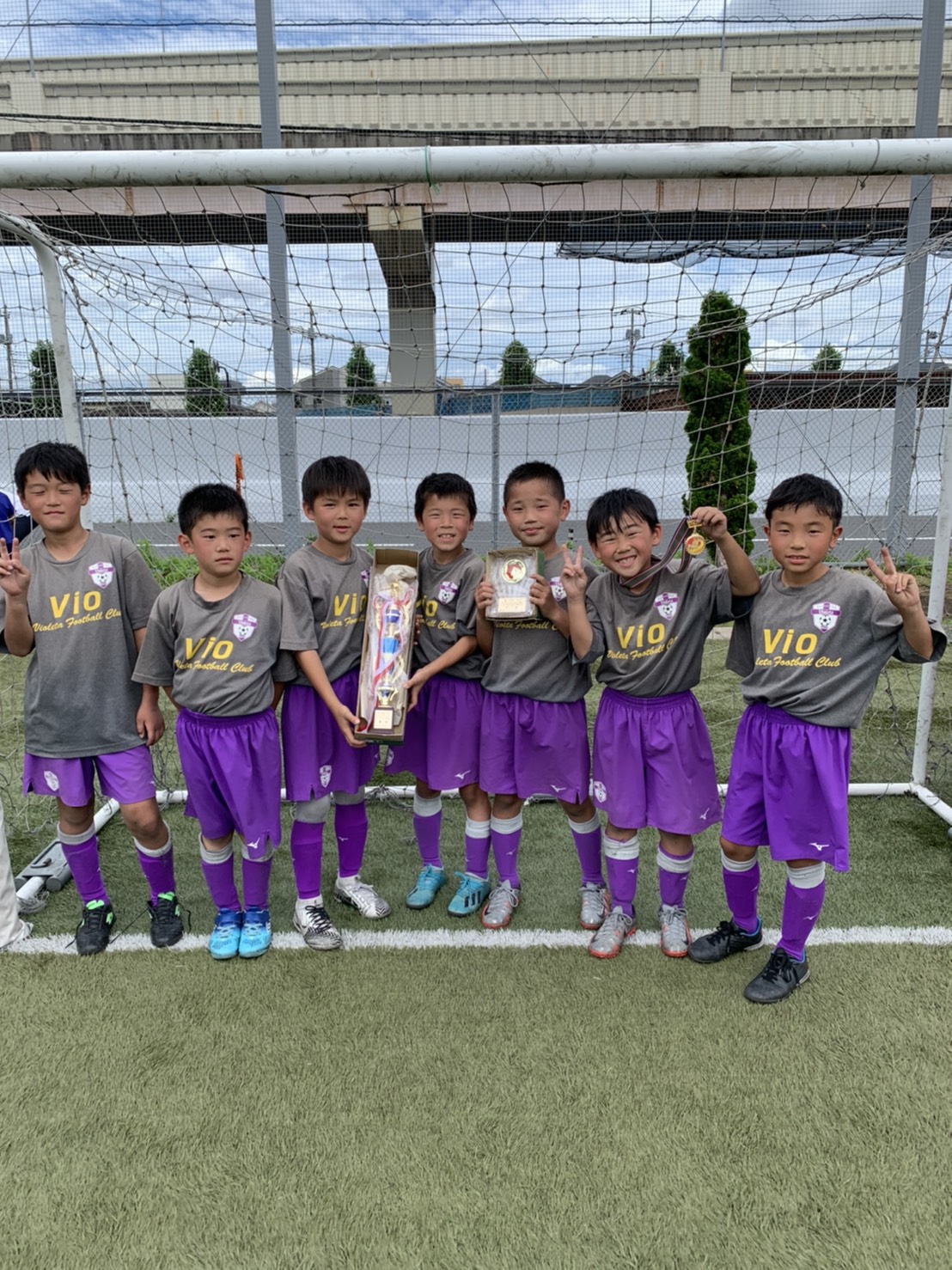 3年 enjoy football 2021 優勝 ヴィオレータフットボールクラブ 3年 enjoy football 2021 優勝 ヴィオレータフットボールクラブ