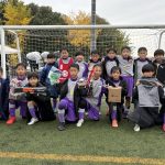 <span class="title">１１/９（日）３年「Ｐｏｓｔ　Ｏｆｆｉｃｅ　Ｃｕｐ　Ｕ－９」優勝！！</span>